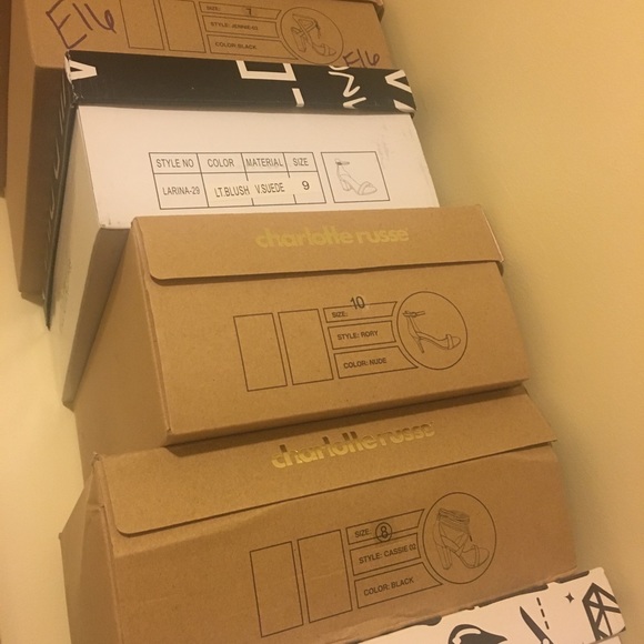 Shoes Mystery Box of 6 New Pair Charlotte Russe - Picture 4 of 8